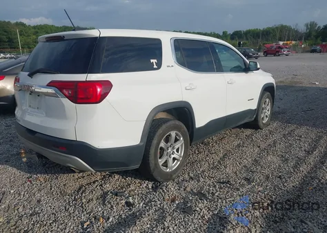 2017 GMC Acadia Sle-1 из США, поврежденный, VIN 1GKKNKLA8HZ215809